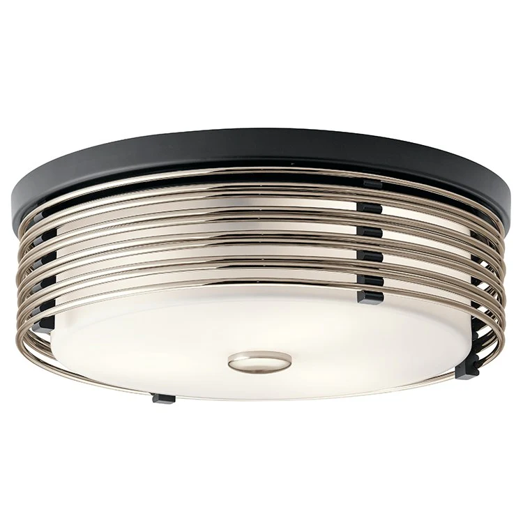 Bensimone Two-Light Flush Mount Ceiling Fixture - Frankwebs