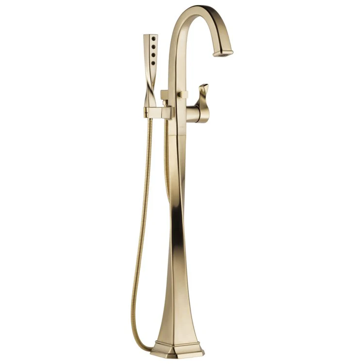 Virage Single Handle Freestanding Tub Filler with Handshower - Frankwebs
