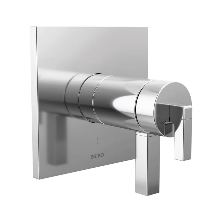 Thermostatic Trim Frank Lloyd Wright Square Less Handle Less Handle Brilliance Polished Nickel ADA for Universal Rough Zinc - Frankwebs