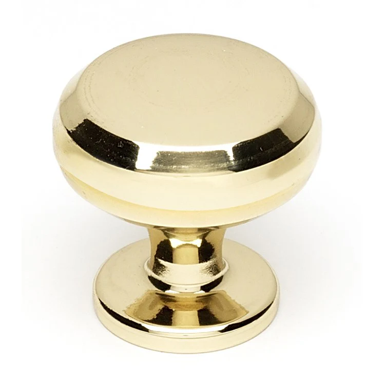 Knob V Collection Round Chocolate Bronze Brass 1-1/4 Inch 1-1/4 Inch 7/8 Inch - Frankwebs