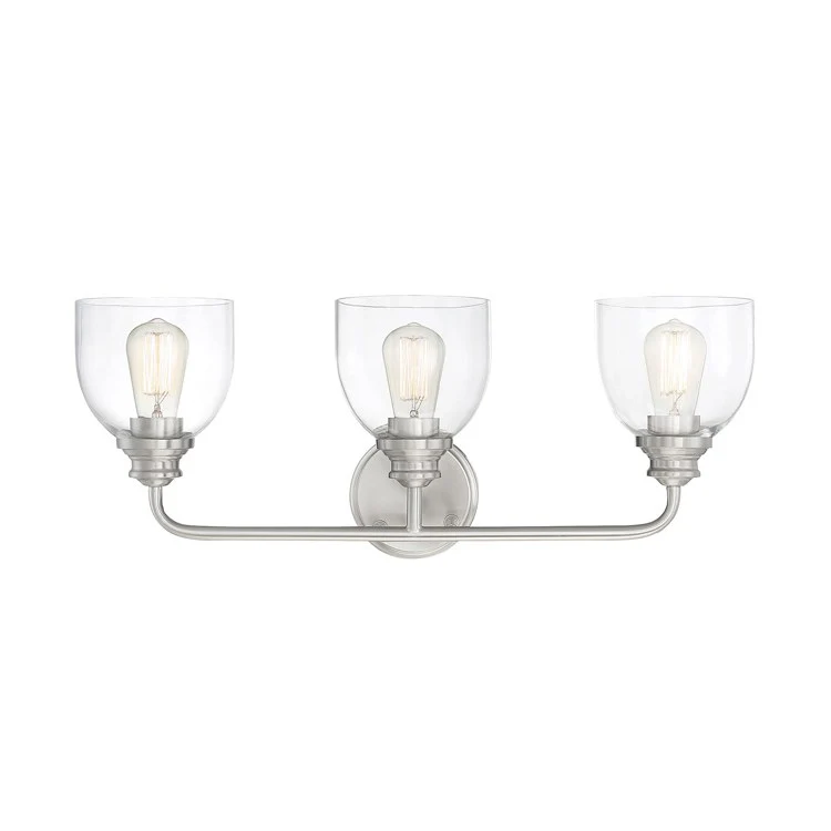 Vale Three-Light Bathroom Vanity Fixture - Frankwebs