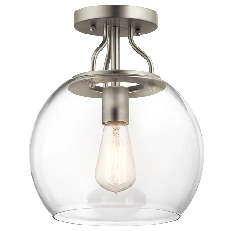 Harmony Single-Light Semi-Flush Mount Ceiling Fixture - Frankwebs