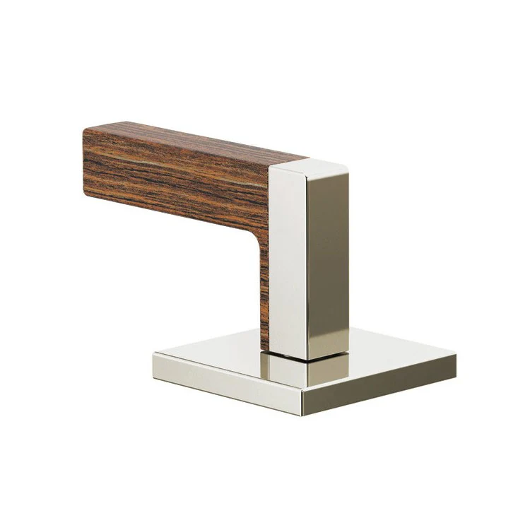 Handle Kit Frank Lloyd Wright Zinc 2 Lever Brilliance Luxe Nickel ADA for Widespread Lavatory - Frankwebs