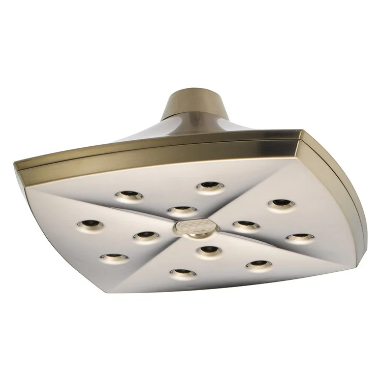 Charlotte Square Ceiling Mount H2Okinetic Rainfall Shower Head - Frankwebs