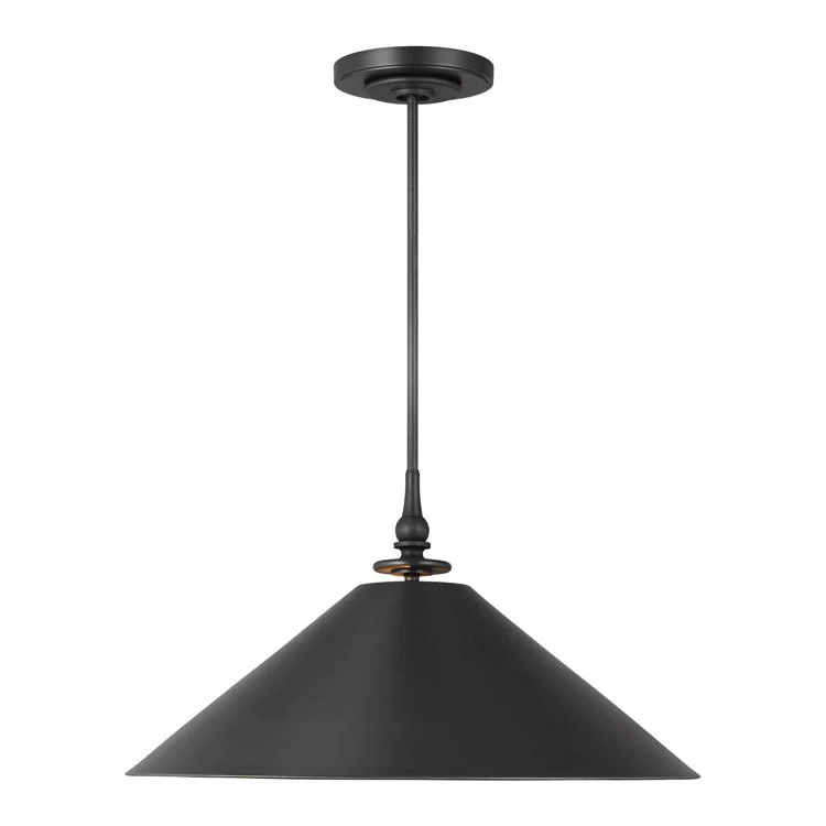 Capri Single-Light Conical Pendant by Thomas O'Brien - Frankwebs