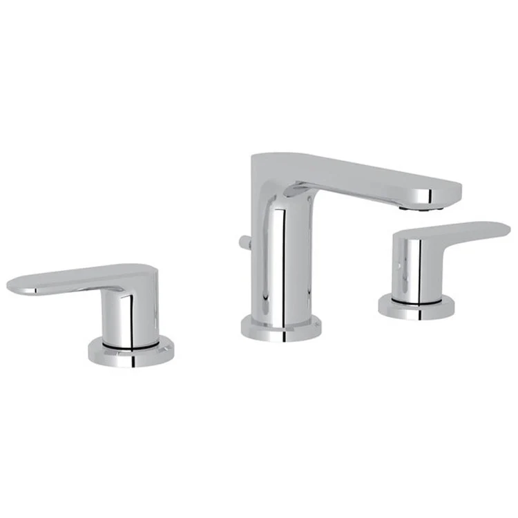 Lavatory Faucet Meda 2 Lever Polished Chrome 1.2 Gallons per Minute Column Spout - Frankwebs