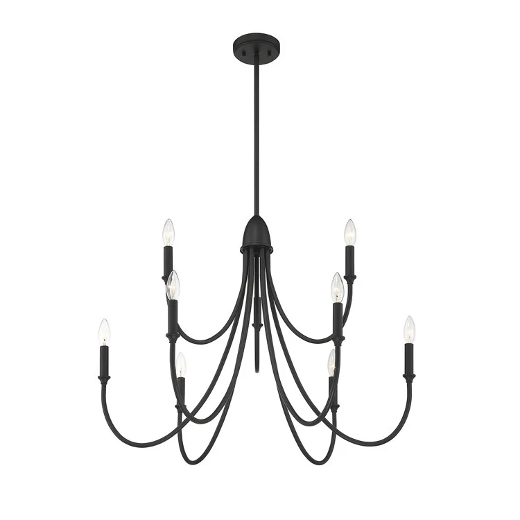 Cameron Nine-Light Chandelier - Frankwebs