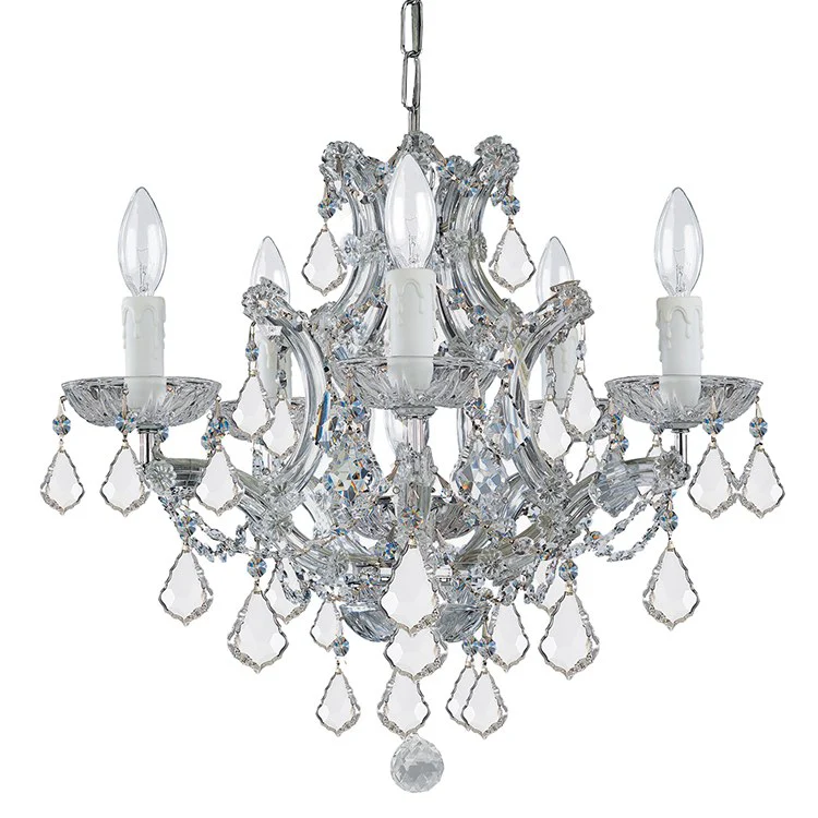 Maria Theresa Six-Light Mini Chandelier - Frankwebs