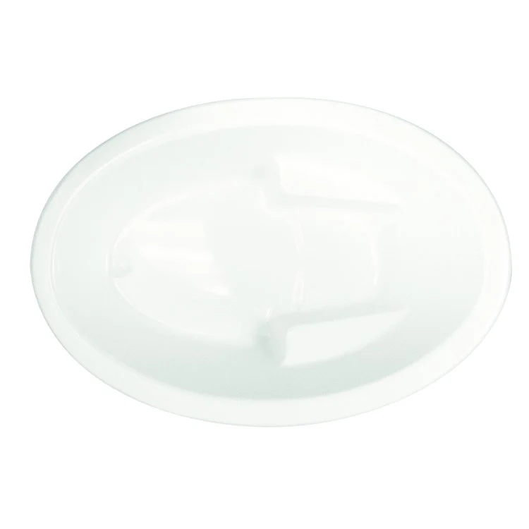 Air Tub Ston Collection Crystal Drop-In White Oval 8 Jet Hydroluxe SS 84 x 48 x 21 Inch - Frankwebs