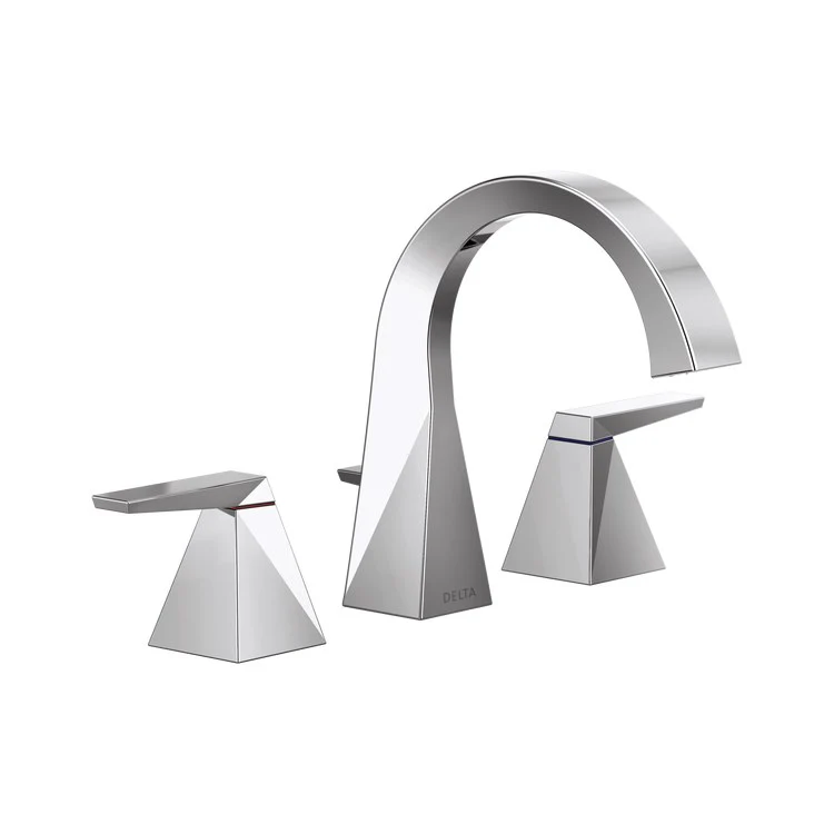 Lavatory Faucet Trillian Widespread 4-16 Inch Spread 2 Lever ADA WaterSense Lumicoat Black Stainless 1.2 Gallons per Minute Metal Pop-Up 7 Inch - Frankwebs