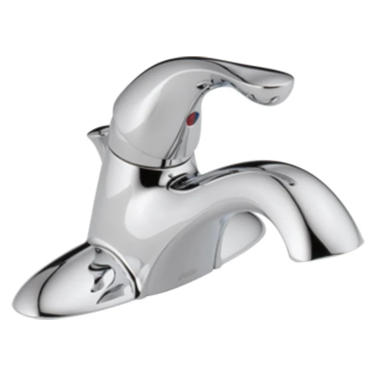 Lavatory Faucet Classic Centerset 4 Inch Spread 1 Lever ADA WaterSense Chrome 1.0 Gallons per Minute - Frankwebs