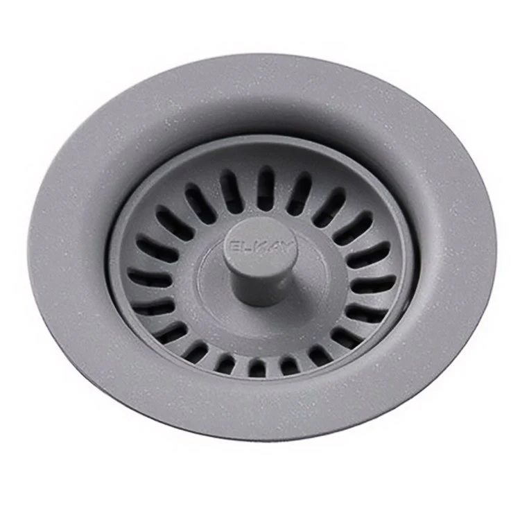 Drain Fitting with Removable Basket Strainer and Rubber Stopper 5 x 3 Inch Jubilee Polymer for Sinks with 3-1/2IN Drain Opening 4-1/2 Inch - Frankwebs