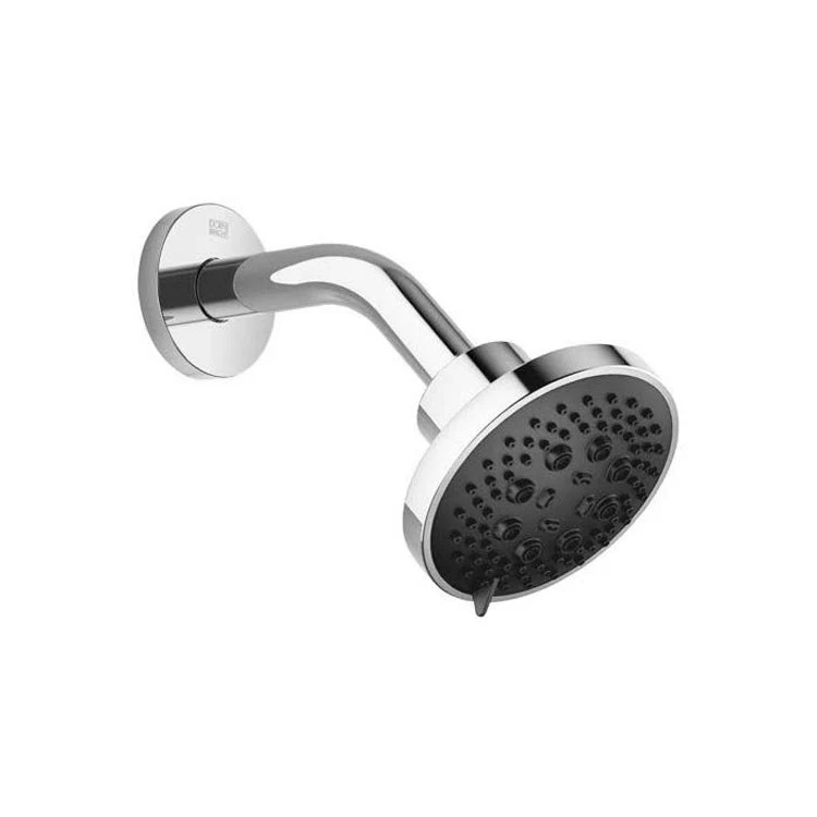 Showerhead 3 Function Wall Mount Polished Chrome 3-19/20 Inch 2.0 Gallons per Minute Normal Soft Massage - Frankwebs
