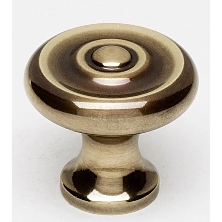 Knob II Collection Round Chocolate Bronze Brass 1 Inch 7/8 Inch 9/16 Inch - Frankwebs