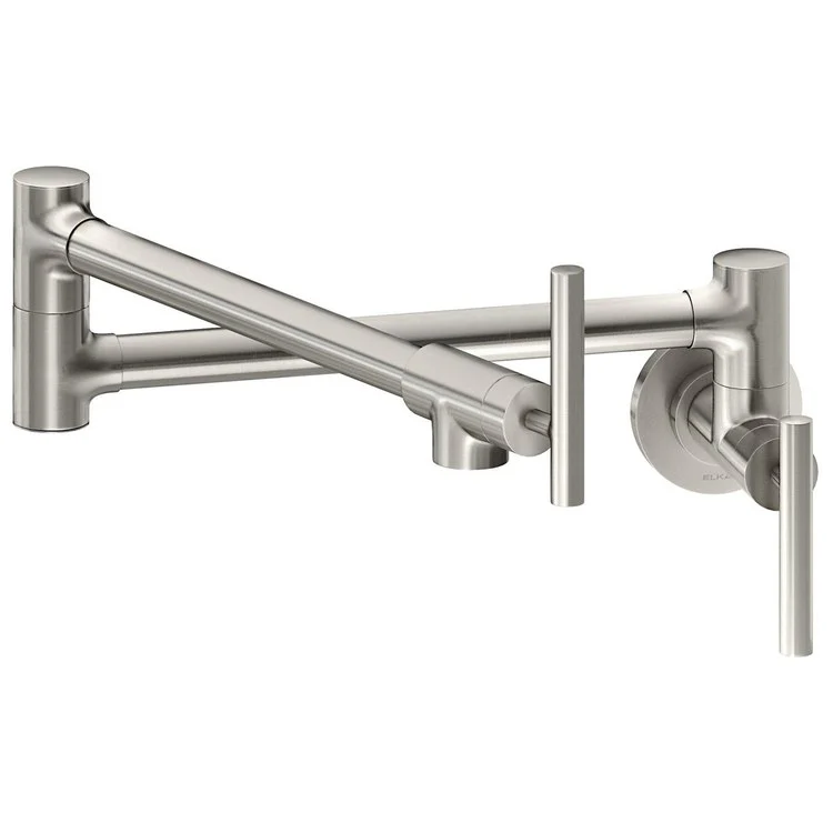 Pot Filler Avado Wall Mount 2 Lever ADA Chrome - Frankwebs