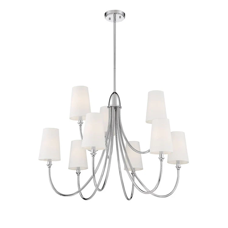 Cameron Nine-Light Chandelier - Frankwebs
