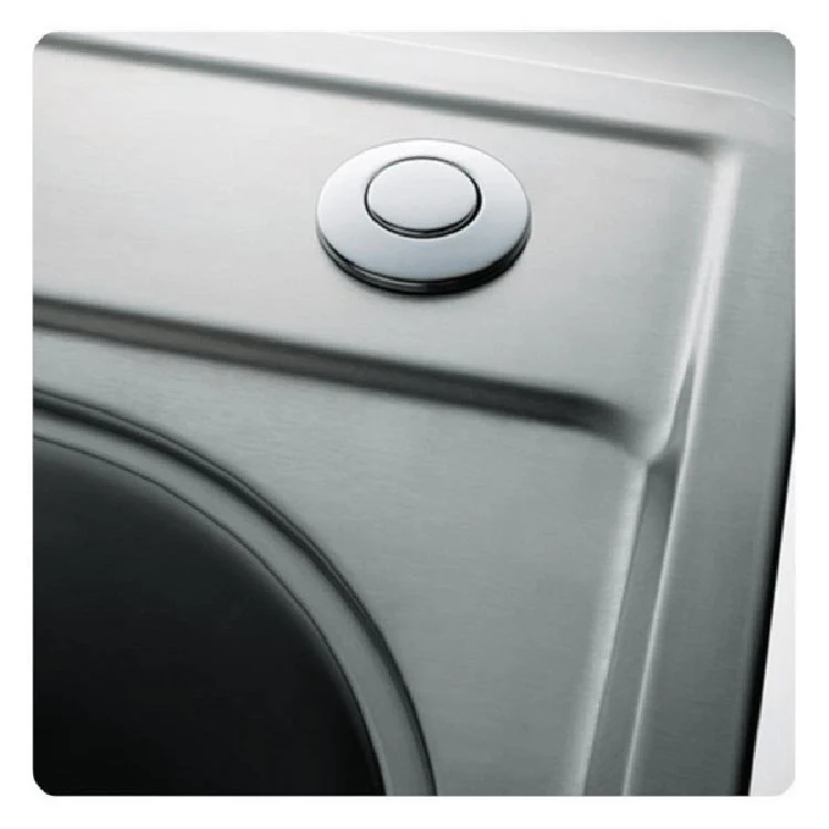 Air Switch Universal Round 1-3/4 Inch Chrome Plastic - Frankwebs