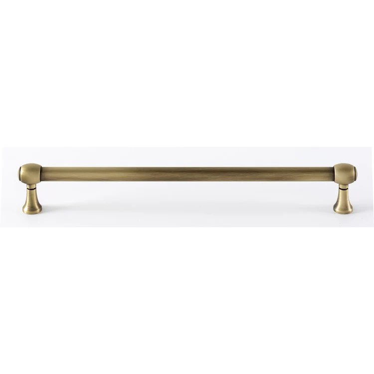 Pull Royale Polished Brass 8 Inch 8-3/4 Inch 1-1/4 Inch - Frankwebs