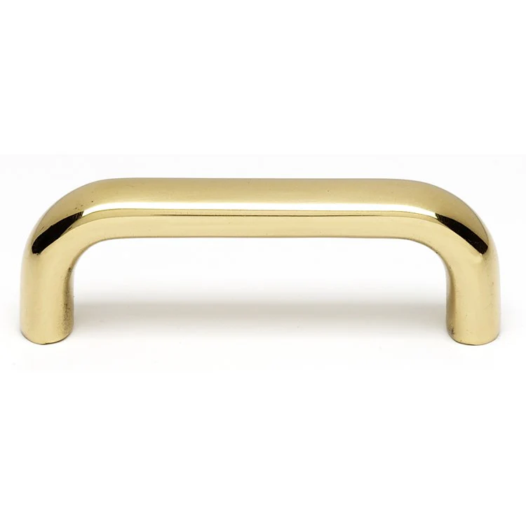 Pull Collection II Polished Antique Brass 3 Inch 3-1/2 Inch 1-1/8 Inch - Frankwebs