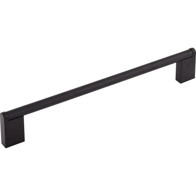 Pull Bar Pulls Princetonian Flat Black Steel 8-4/5 Inch 9-5/8x3/8x1-1/2 Inch - Frankwebs