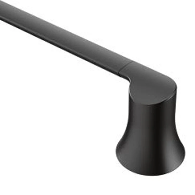 Towel Bar DOUX 18 Inch Matte Black 2-1/2 Inch - Frankwebs