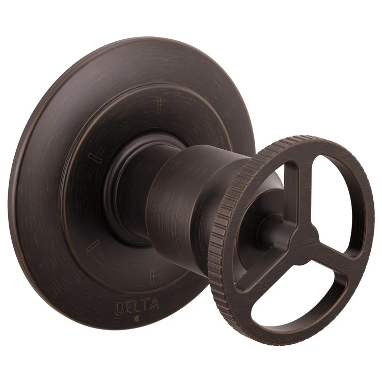 Diverter Trim Trinsic 6 Functions Matte Black 1 Wheel for Rough-In R11000 - Frankwebs