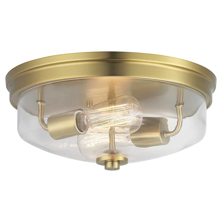 Blakely Two-Light Flush Mount Ceiling Fixture - Frankwebs