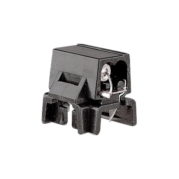 Fused Plug Lx Black 0.875L x 0.75W x 0.8125H Inch Polycarbonate UL 7/8 Inch - Frankwebs