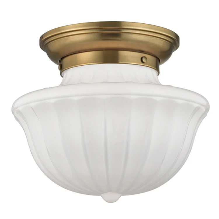 Dutchess Single-Light Medium Flush Mount Ceiling Fixture - Frankwebs