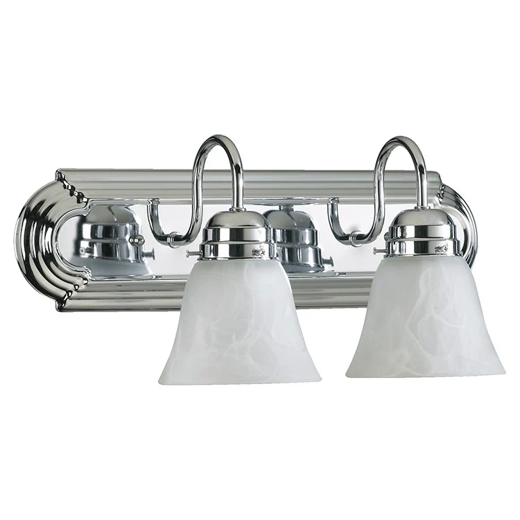 Signature Two-Light Bathroom Vanity Fixture - Frankwebs