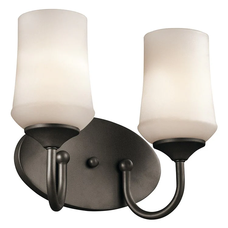 Aubrey Two-Light Bathroom Vanity Fixture - Frankwebs