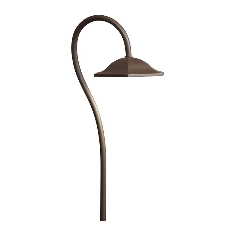 Shepherd's Crook 3000K Pure White LED Path Light - Frankwebs