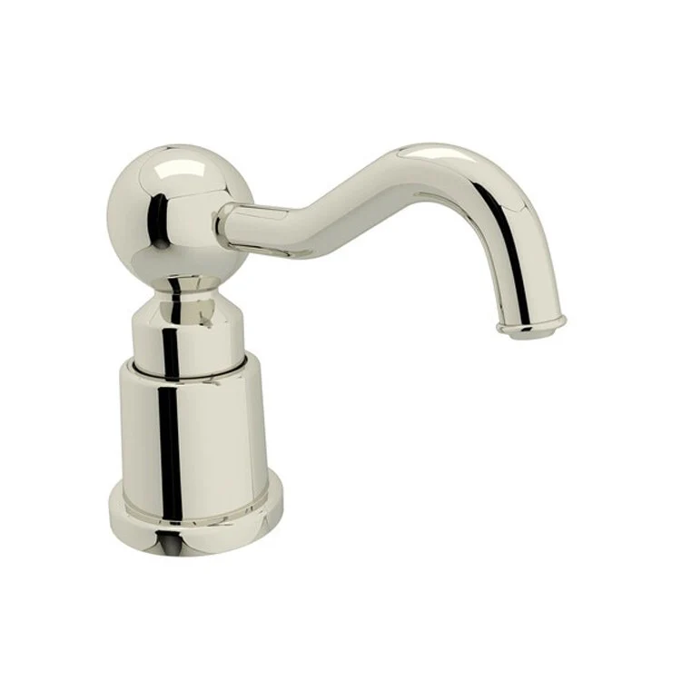 Soap Dispenser Acqui Satin Nickel Deck Mount Plastic Brass & Lotion 12 Fluid Ounce 3 Inch - Frankwebs
