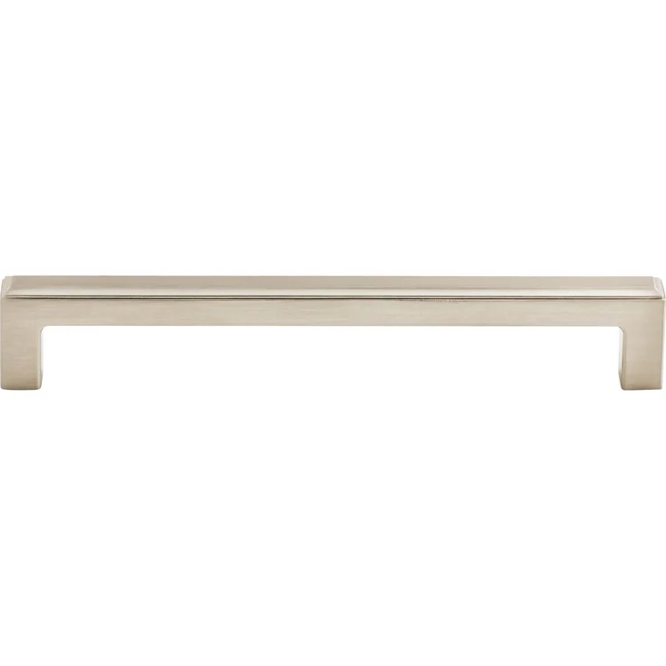 Pull Transcend Podium Brushed Satin Nickel Zinc Alloy 6-5/16 Inch - Frankwebs