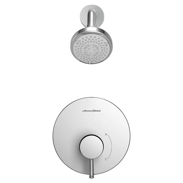 Serin Pressure Balance Shower Valve Trim with Cartridge and Water-Saving Shower Head - Frankwebs