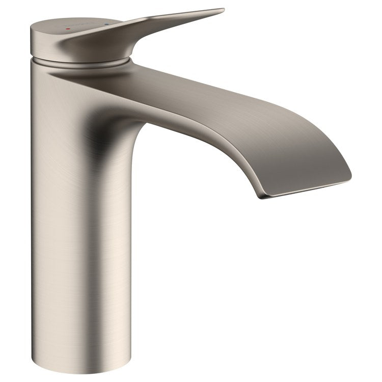 Lavatory Faucet Vivenis 110 Deck Mount 1 Lever ADA WaterSense Polished Nickel 1.2 Gallons per Minute Pop-Up 1 Hole AirPower EcoRight ComfortZone - Frankwebs