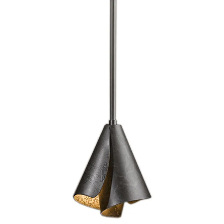 Mobius Single-Light Mini Pendant with Steel Shade - Frankwebs