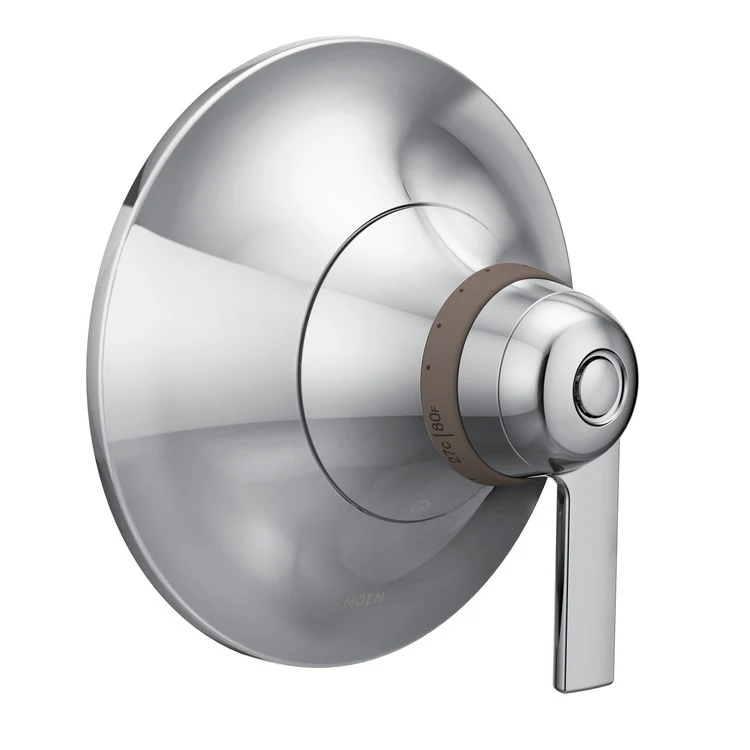 Valve Trim Doux 3/4IN Thermostatic 1 Lever Brushed Nickel ADA - Frankwebs