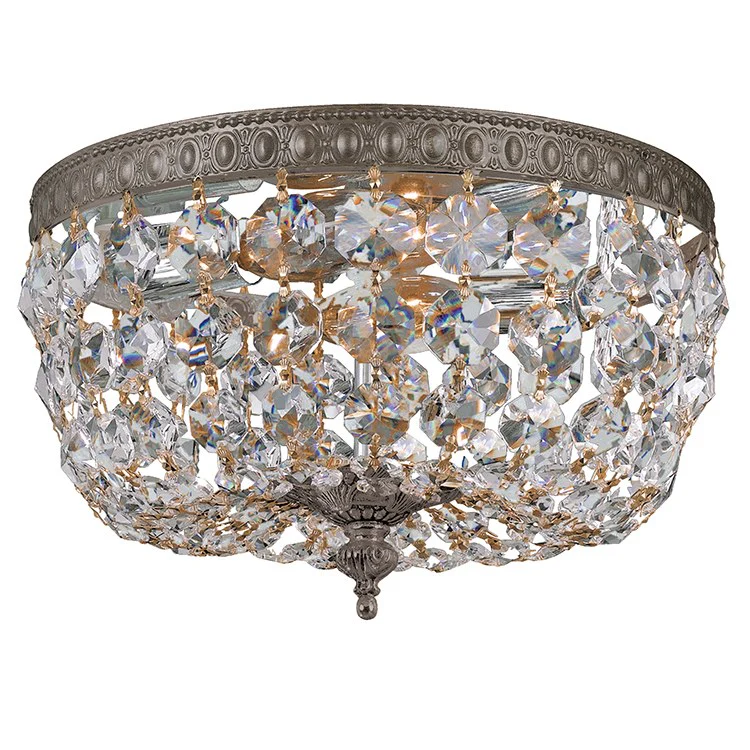 Two-Light Flush Mount Ceiling Fixture - Frankwebs