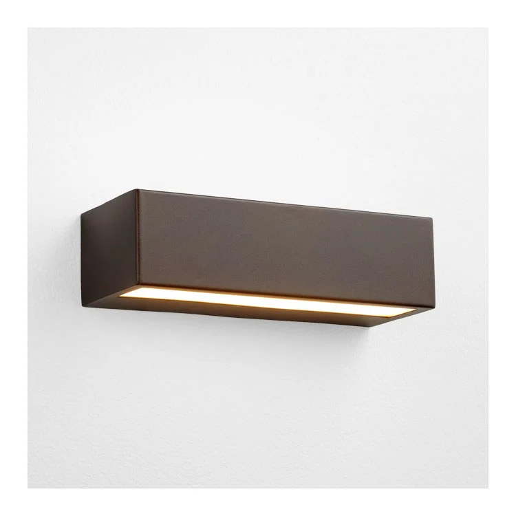 Maia Single-Light LED Outdoor Wall Sconce - Oiled Bronze - Frankwebs