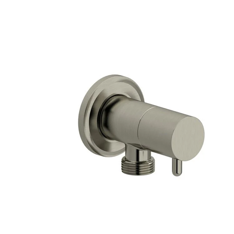 Handshower Elbow Outlet with Shut-Off Valve 3 Inch Brass Chrome 1/2 Inch - Frankwebs
