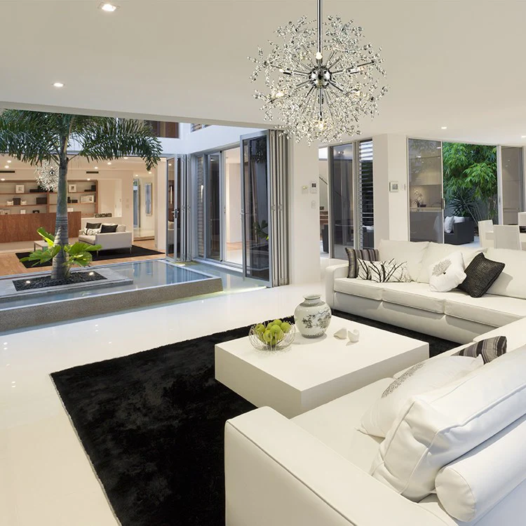 Snowburst Seven-Light Chandelier - Frankwebs