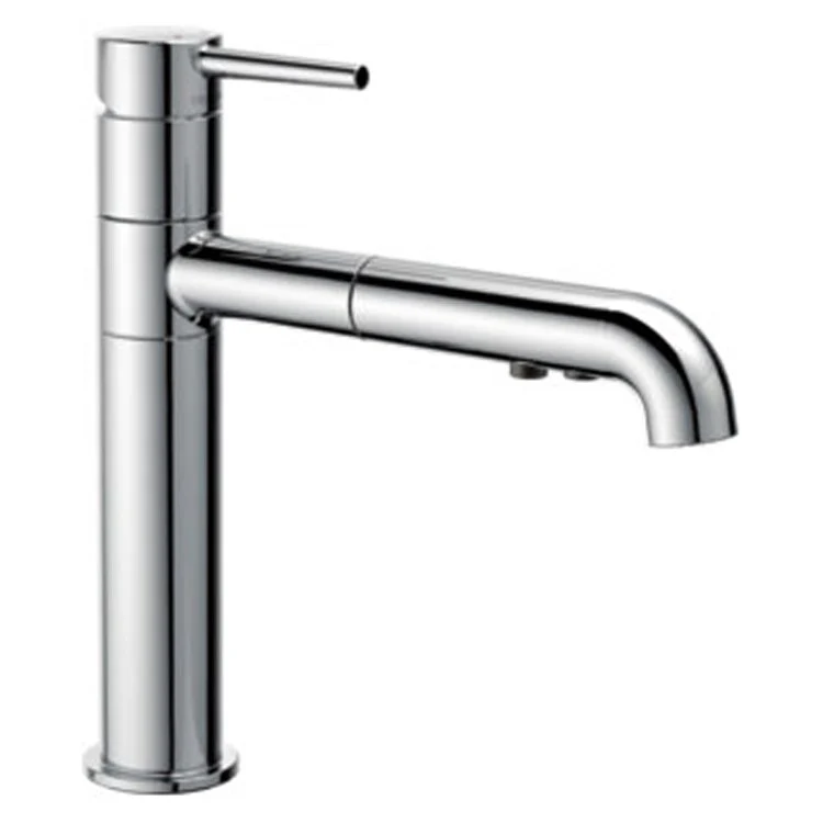 Trinsic Single Handle Pull Out Kitchen Faucet - Frankwebs