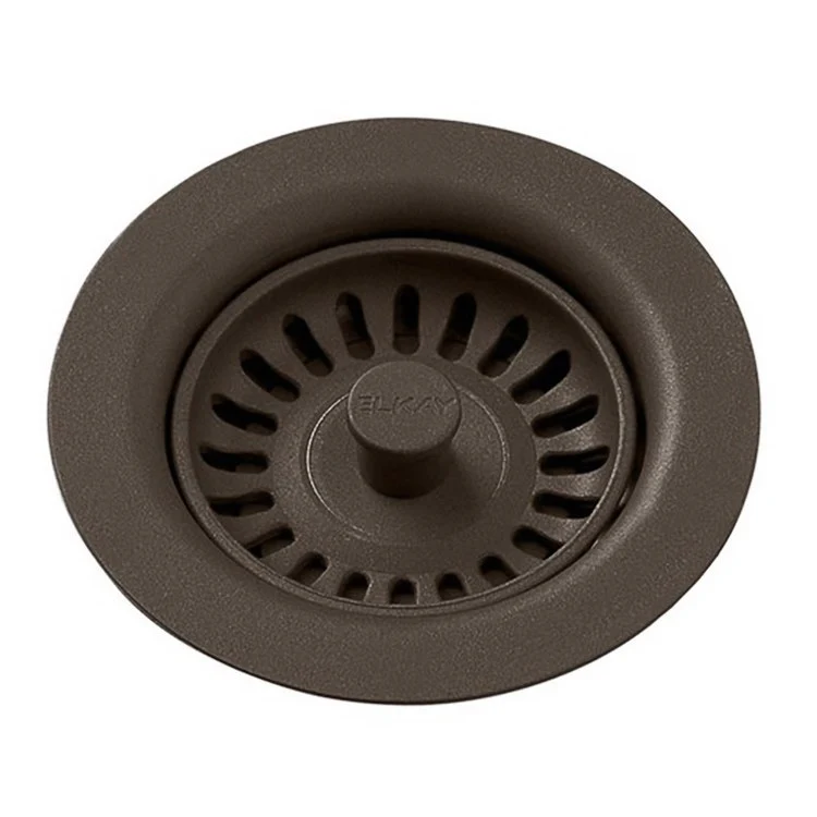 Drain Fitting with Removable Basket Strainer and Rubber Stopper 5 x 3 Inch Jubilee Polymer for Sinks with 3-1/2IN Drain Opening 4-1/2 Inch - Frankwebs