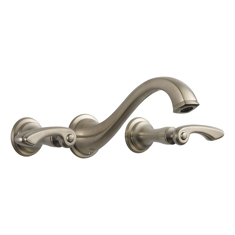 Charlotte Two Handle Wall-Mount Bathroom Faucet without Handles - Frankwebs