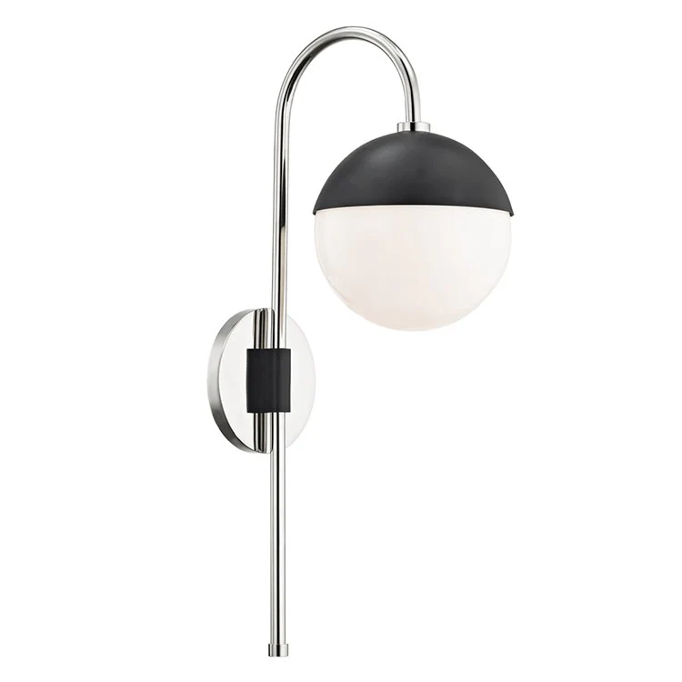Renee Single-Light Wall Sconce with Plug - Frankwebs