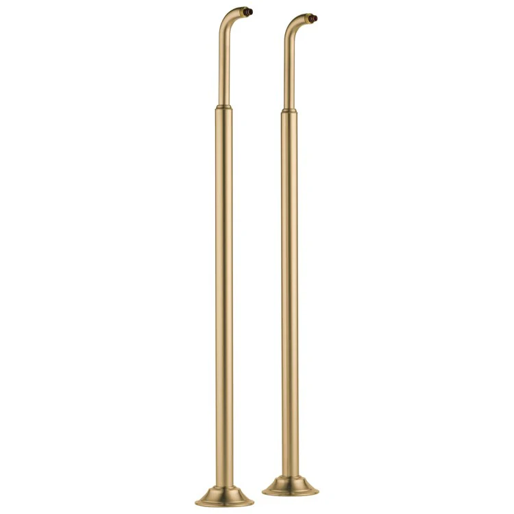 Replacement Two Handle Floor Mount Freestanding Tub Filler Risers - Frankwebs