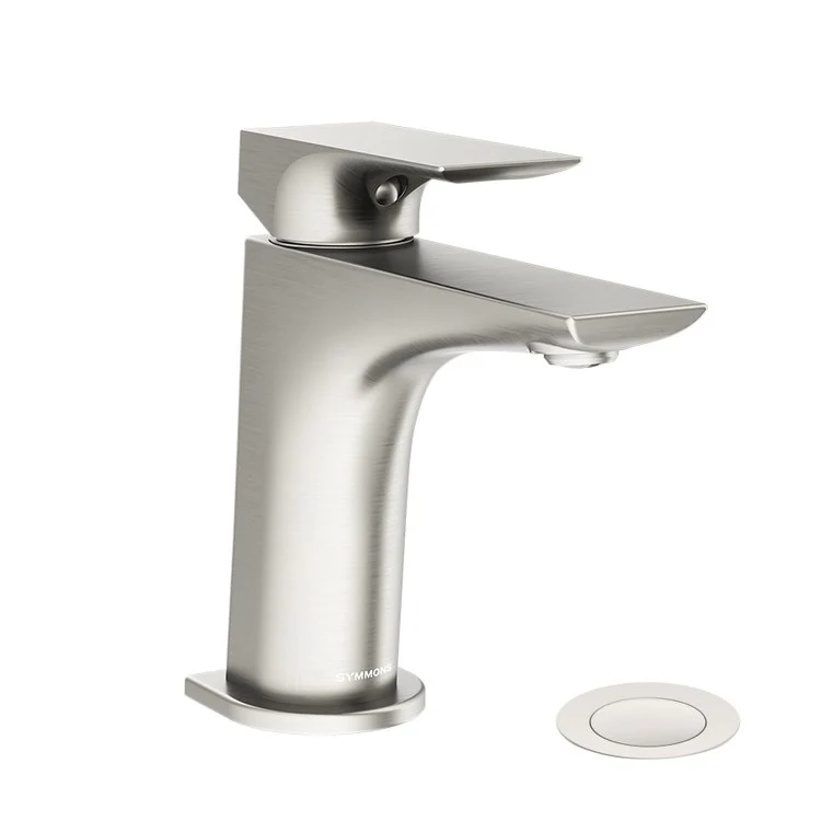 Lavatory Faucet Verity 1 Lever ADA WaterSense Satin Nickel 1.0 Gallons per Minute Metal - Frankwebs