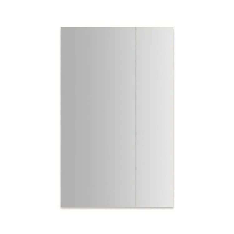 Medicine Cabinet M Series Reserve 30 x 48 x 6 Inch 2 Doors Mirrored Slow Closing Left Polished Edge/Electric/Interior Light - Frankwebs