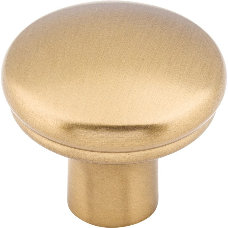 Knob Ellis Julian Round Brushed Satin Nickel Zinc Alloy 1-1/4 Inch - Frankwebs